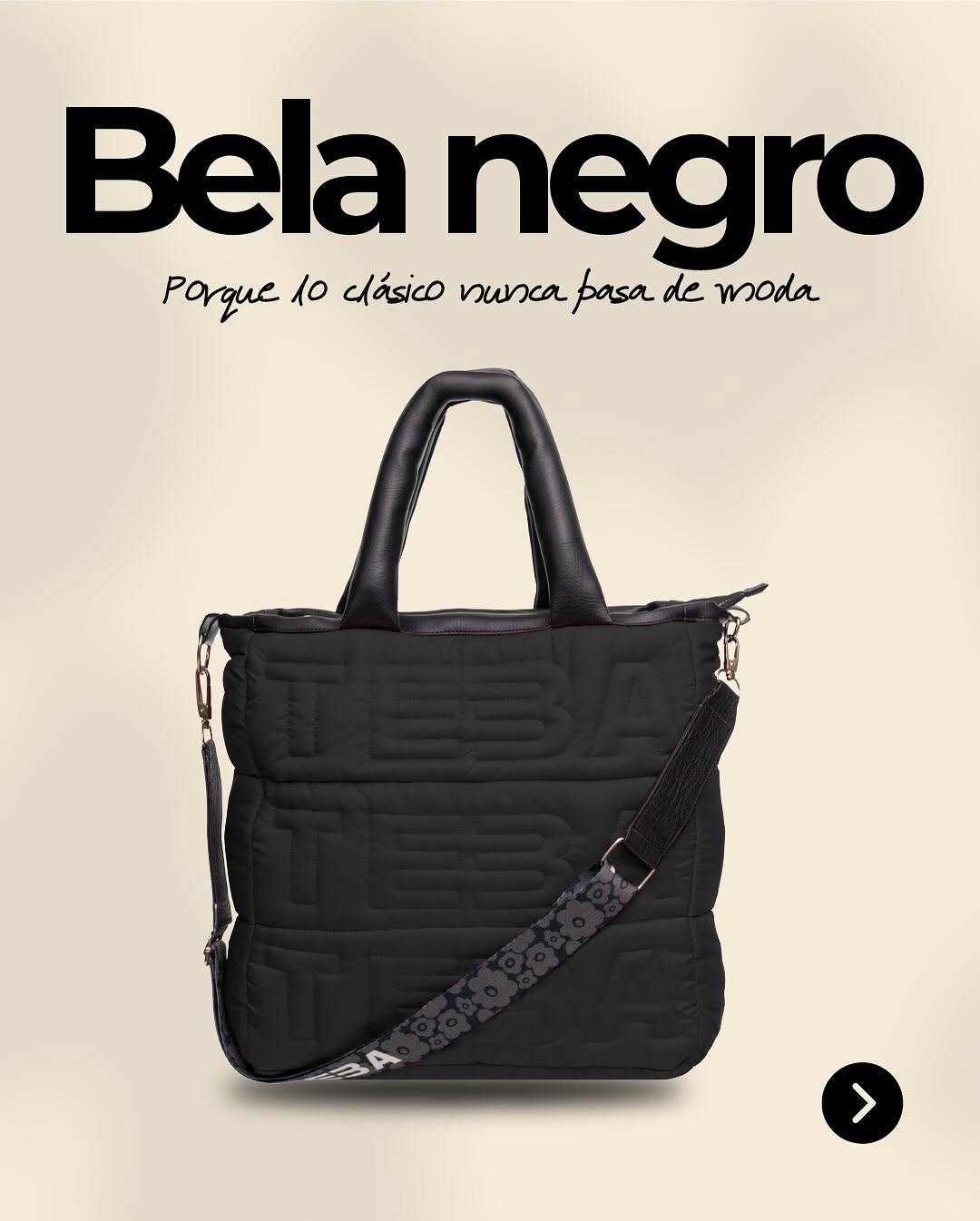 Big puffy Bela negro