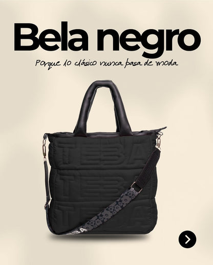 Big puffy Bela negro
